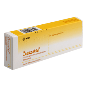 Buy Cerazette Desogestrel 75mcg Mini-Pill In USA Online